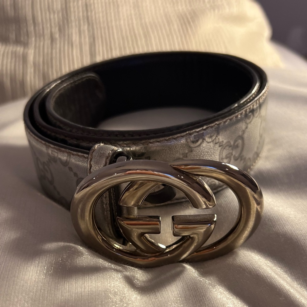 Vintage Black GUCCI Belt